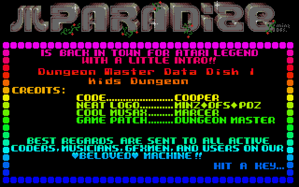 Dungeon Master Data Disk 1 - Kids Dungeon — screenshot 1
